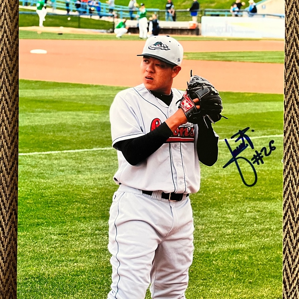 Julio Urias Signed 8x10 color photo Los Angeles Dodgers